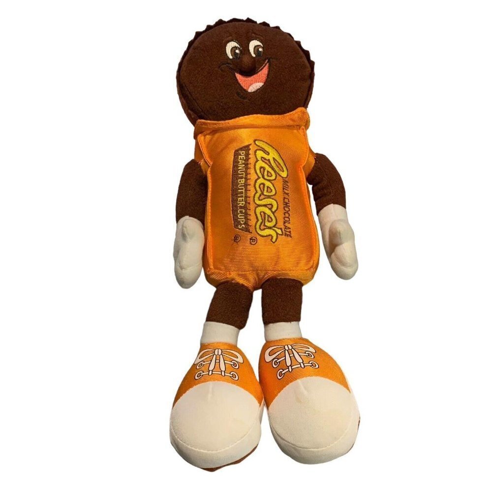 Reese’s Peanut Butter Cup Stuffed 17” Toy with Articulating Joints Hershey Park 